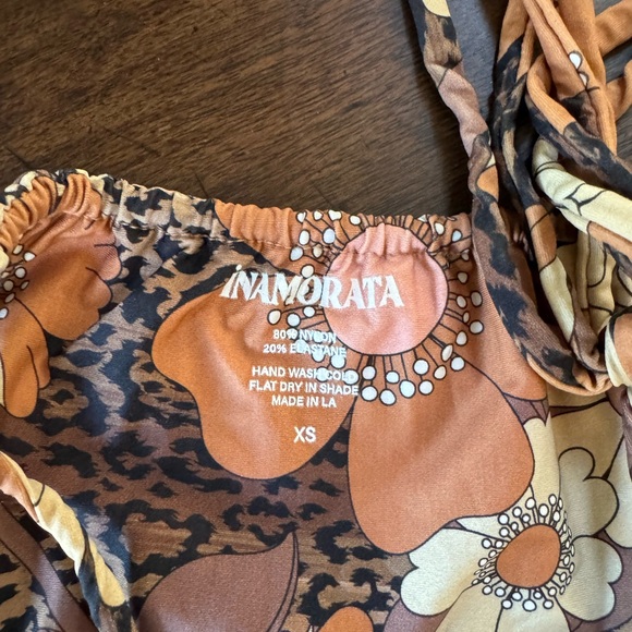 XS leopard and floral bikini Inamorata - Picture 2 of 3